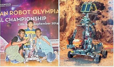 ‘The Lego Stars’ Build Mars Rover