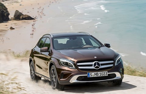 Head to Head: Mercedes-Benz GLA up against Audi Q3, BMW X1 and Volvo V40 Cross Country