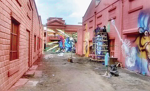 Rain Destroys Expensive Set