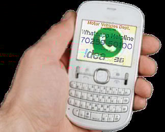 Blooper Messages Swamp MVD's Whats App Number