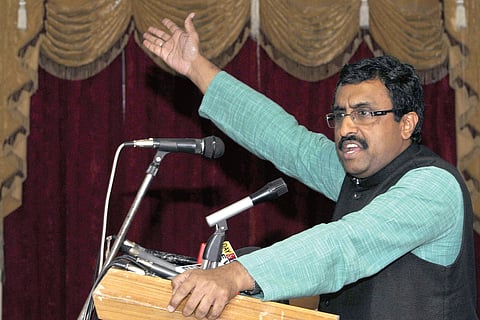  BJP leader Ram Madhav. |File Photo
