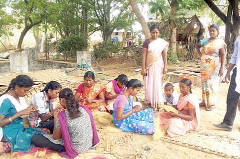 ATR Tribals Get Trained in Coir-making