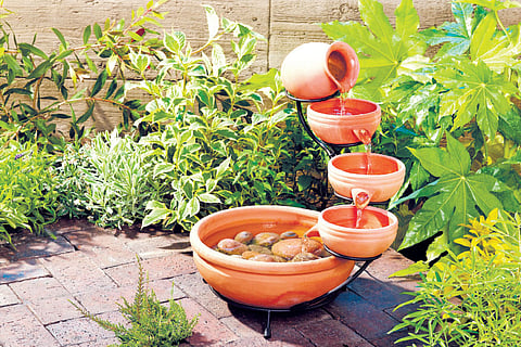 Pieces of beauty in terracotta