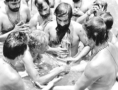 'Arattu' Held at Sabarimala