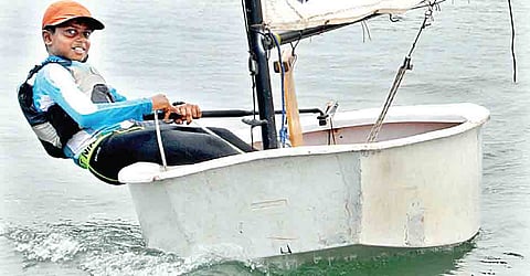 The Optimist: Navyn Gets the Wind in His Sails