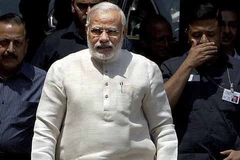 PM On Board India's Biggest Ship INS Vikramaditya