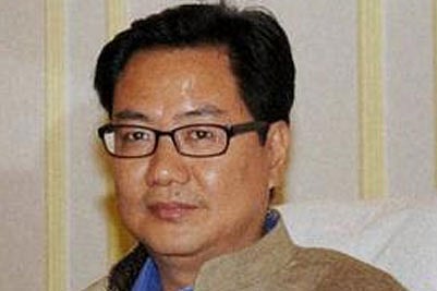 In this file photo, Minister of State for Home Kiren Rijiju. (PTI)