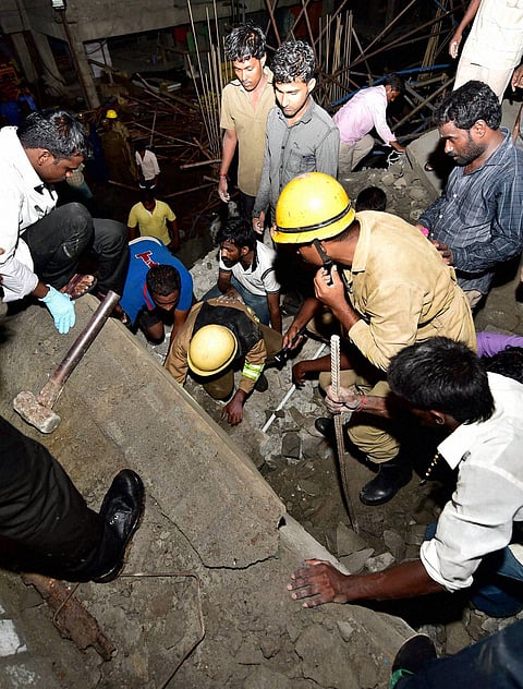 One Dead, Over 50 Trapped in Building Collapse in Chennai