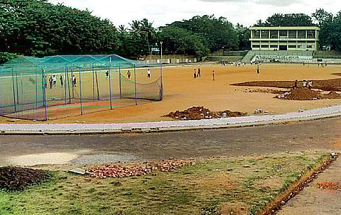 Cricket Nets Shrink Stadium Space