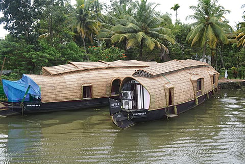 In this file photo, a house boat in Kerala's Alappuzha. (File Photo)