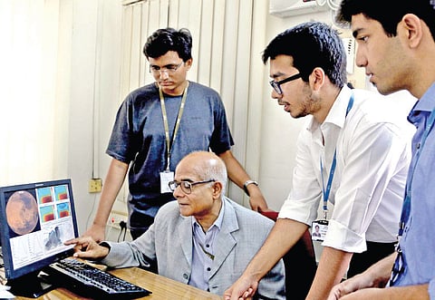 VITians Work on a Housing Project on the Red Planet
