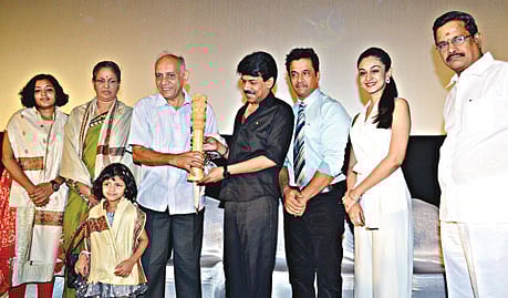 Arjun Launches Music With Martyr’s Family