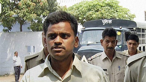 Surender Koli, the convict of the Nithari killings.