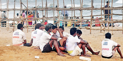 16 Places Identified for Ganesh Nimajjanam Along Beach Today