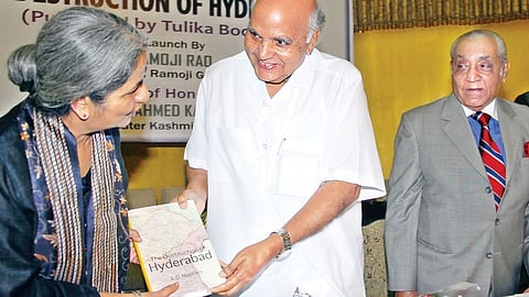 CM Backs Ramoji Rao, Dismisses Land Grab Allegations Against Him