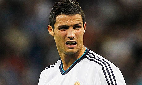 Di Maria said Ronaldo was having a great time at the Bernabeu. AP