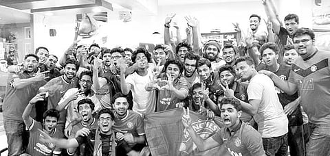 'Man U' Stamp for Fan Club in State