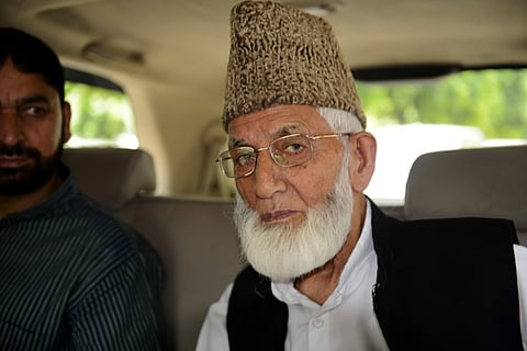 Hardline Hurriyat leader Syed Ali Shah Geelani. |File Photo: AFP