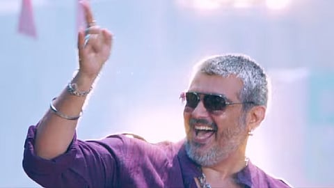 A screen grab from the teaser of Ajith's upcoming Vedalam