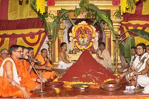Goddess Kanaka Durga Blesses Devotees as 'Gayatri Devi'