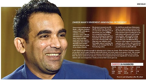 Zaheer Khan's Retirement: A Career Oscillating Between Promise and Disappointment