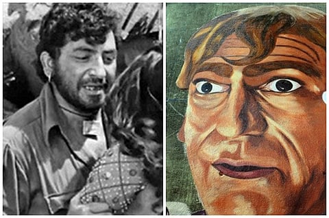 "Gabbar" from the movie 'Sholay' and "an art of "Mogambo" from the movie 'Mr. India'. |File Photo