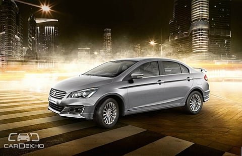 Maruti Suzuki Launches Sportier Ciaz RS at a Price Tag of INR 9.20 Lac