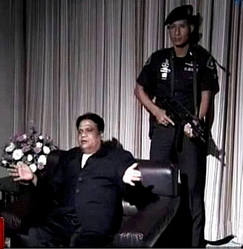 File photo of Underworld don Chhota Rajan. He was caught by Indonesian police in Bali on Sunday. (PTI)
