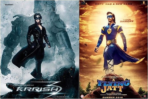 Tiger Shroff's 'A Flying Jatt' Poster a Copy of Hrithik Roshan's 'Krrish 3'