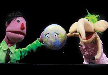 Puppets String Together for the Planet
