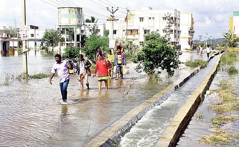 Manimangalam Still Flooded
