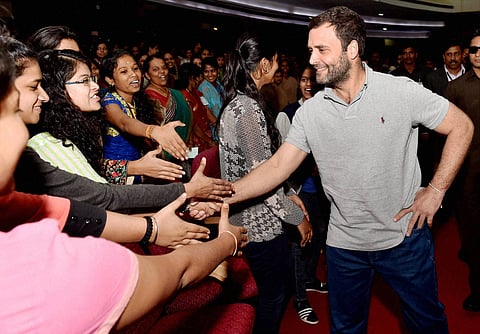 Congress leader Rahul Gandhi.