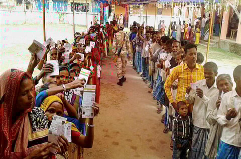 All-time High Turnout in Bihar at 56.8 Per Cent
