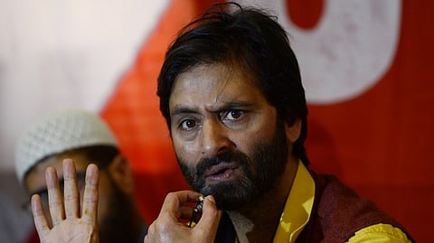 Jammu and Kashmir Liberation Front (JKLF) chairman Yasin Malik.