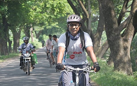 Pedalling to Promote Law Education 