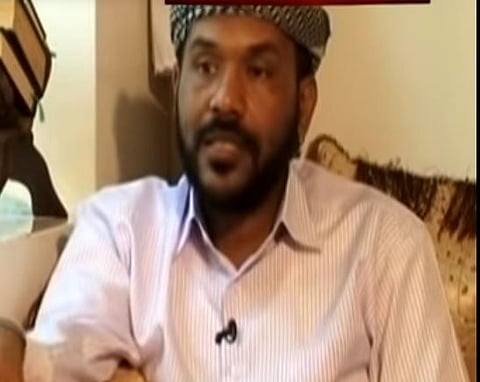 Youtube Screengrap of an interview of Bahiri