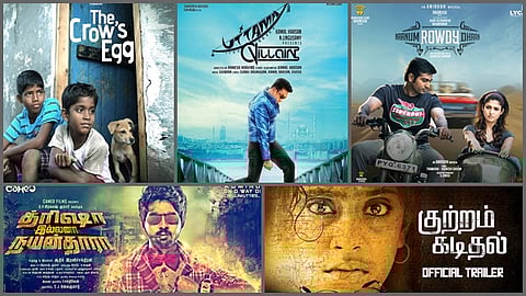 A collage of top Movies that Wowed Tamil Audience in 2015.