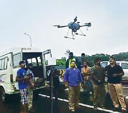 Eyes in the Sky Help Police Rescue 25 Stranded Families