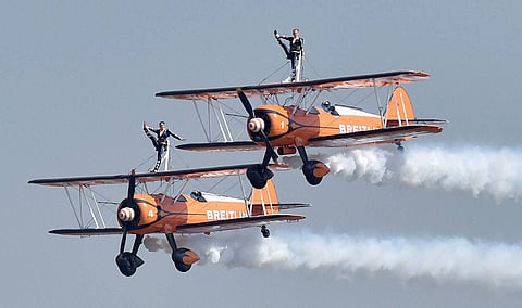 Metal Birds Awe Spectators With Aerial Aerobatics