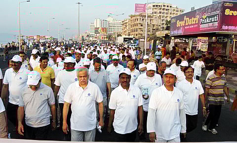 Walkathon Marks SBI Golden Jubilee