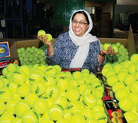 Serving an Ace and Having a Ball