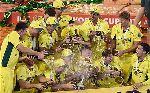 Bleary-eyed Australians Celebrate World Cup Win