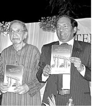 Govt Advisor AK Goel’s Book on Emergence of Telangana Released