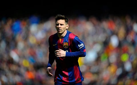 Leo Messi's Record-Setting Treble Sends Barca on Top of League Table 