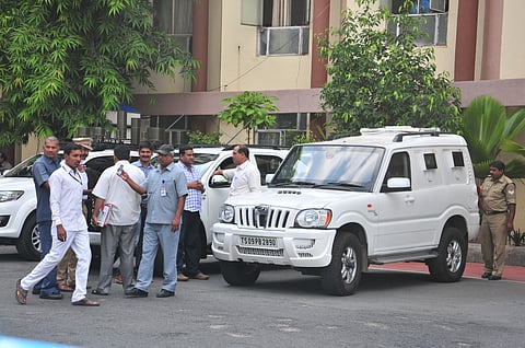 Fire-fighting Vehicle Adds Power to CM's Convoy