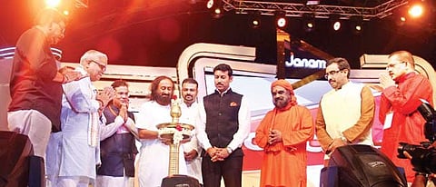 Pomp, Cultural Fiesta Mark Janam TV Launch