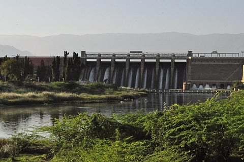 A view of the Sothuparai dam near Periyakulam in Thani. (Abraham Richard M/EPS)