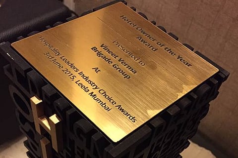Brigade Group Awarded "Hotel Owner of the Year"
