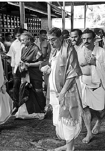 ICC Chief Visits Kukke Subramanya