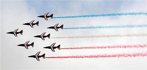 Paris Air Show at Le Bourget Airport in Pictures